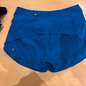 lululemon athletica Vibrant Blue Athletic Shorts